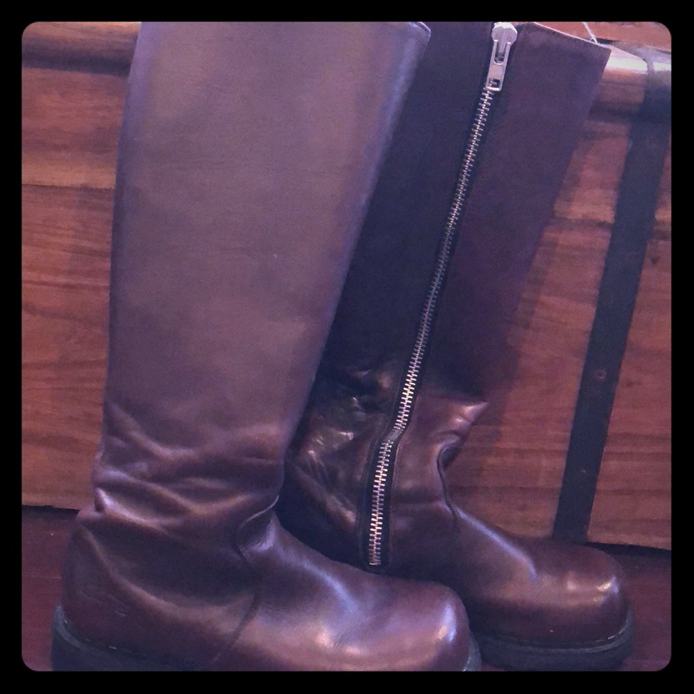 Fleuvog Knee High Kickass Shoes